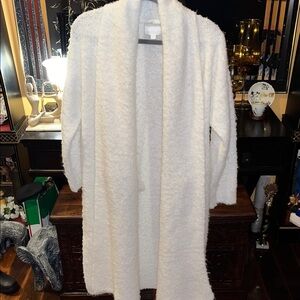 Elegant White Women's Cardigan
